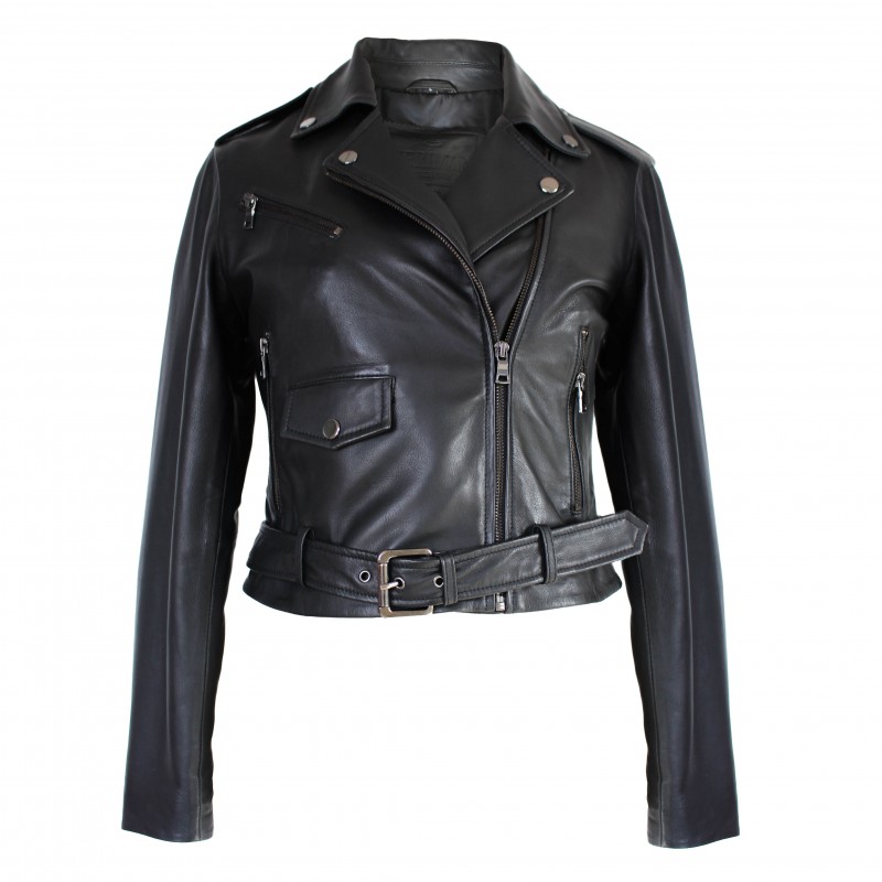 zerimar shoes Chaqueta heavy de piel modelo BUDDY Liquidación