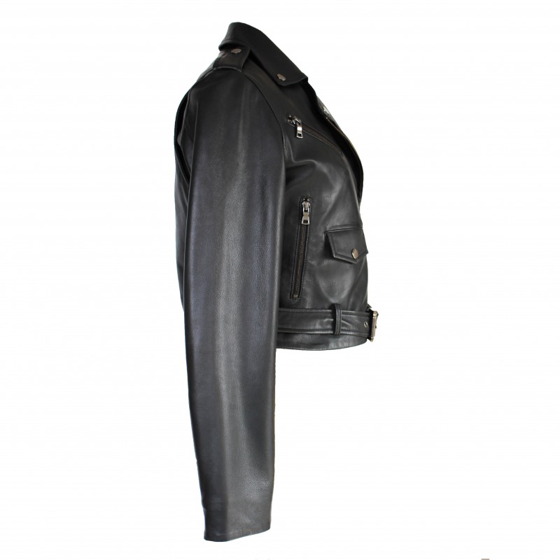 zerimar shoes Chaqueta heavy de piel modelo BUDDY Liquidación