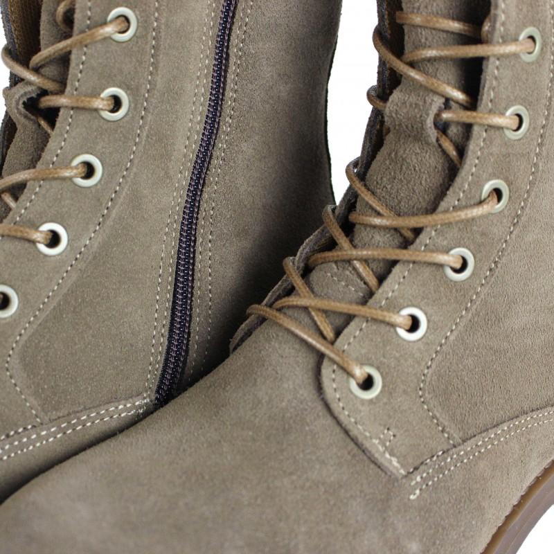 zerimar shoes Botas estilo militar con cremallera modelo DIER Últimos 2 días