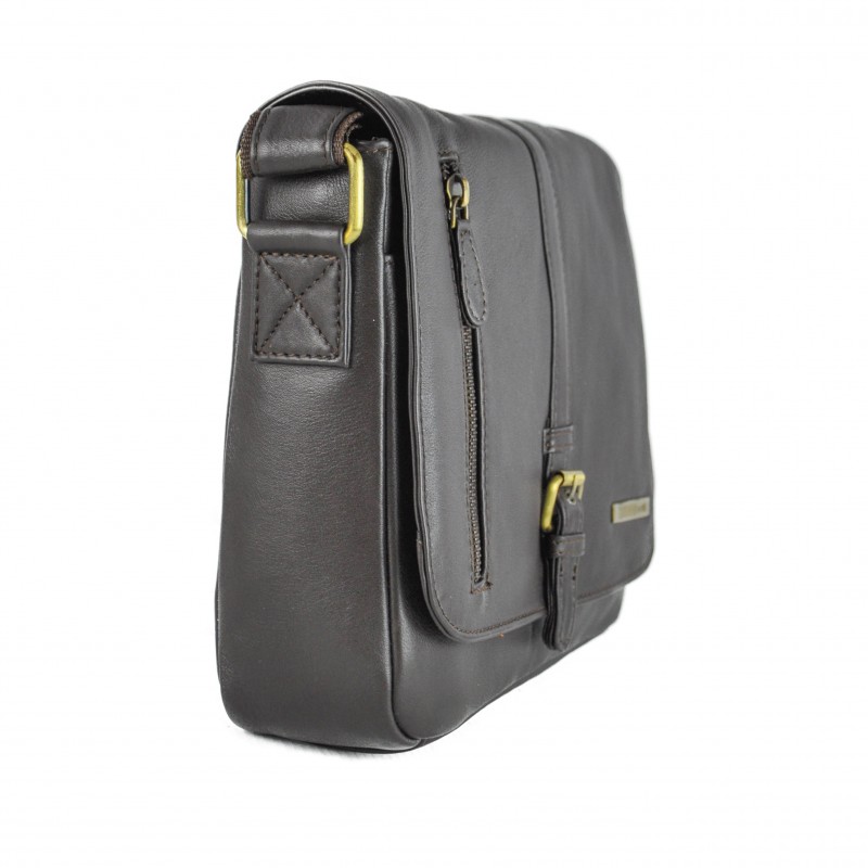 zerimar shoes Maletin de piel pequeño 22x29x7 cm modelo ALFA Superdescuento