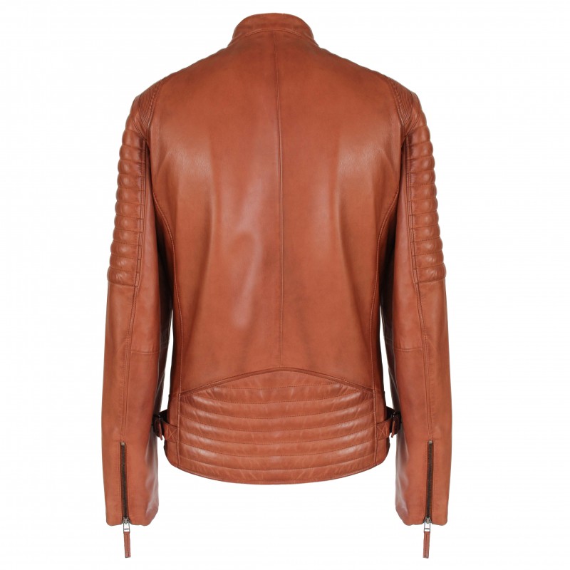 zerimar shoes Chaqueta de piel con acolchado PEAK Devoluciones gratuitas