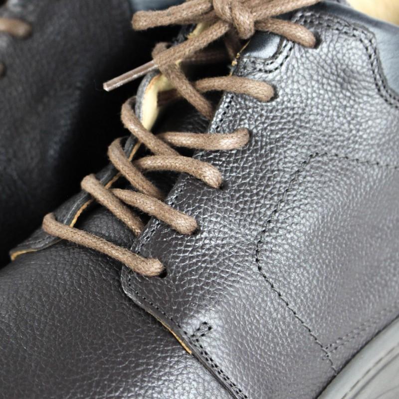 zerimar shoes Botín de cuero con cordones modelo SR Gran oferta