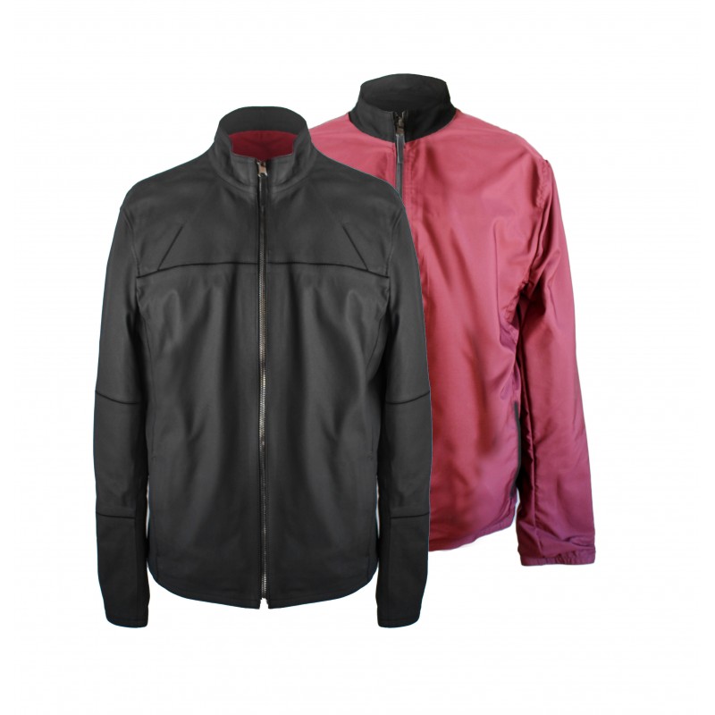zerimar shoes Chaqueta de cuero reveresible bicolor BLAGRAN Últimos 3 días