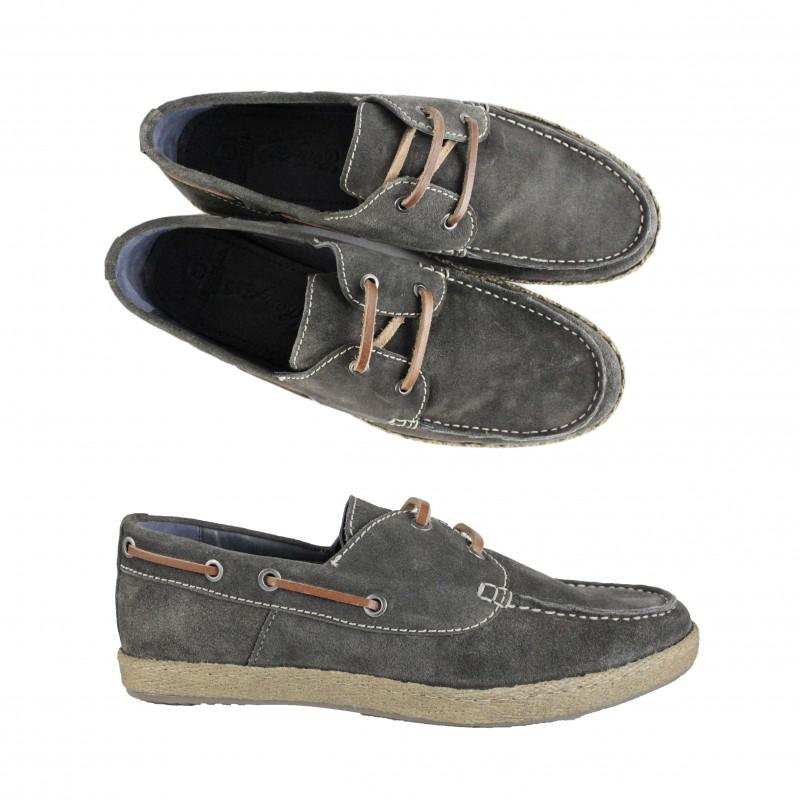 zerimar shoes Zapatos de piel serraje con cordones modelo CALIFORNIA Solo hoy