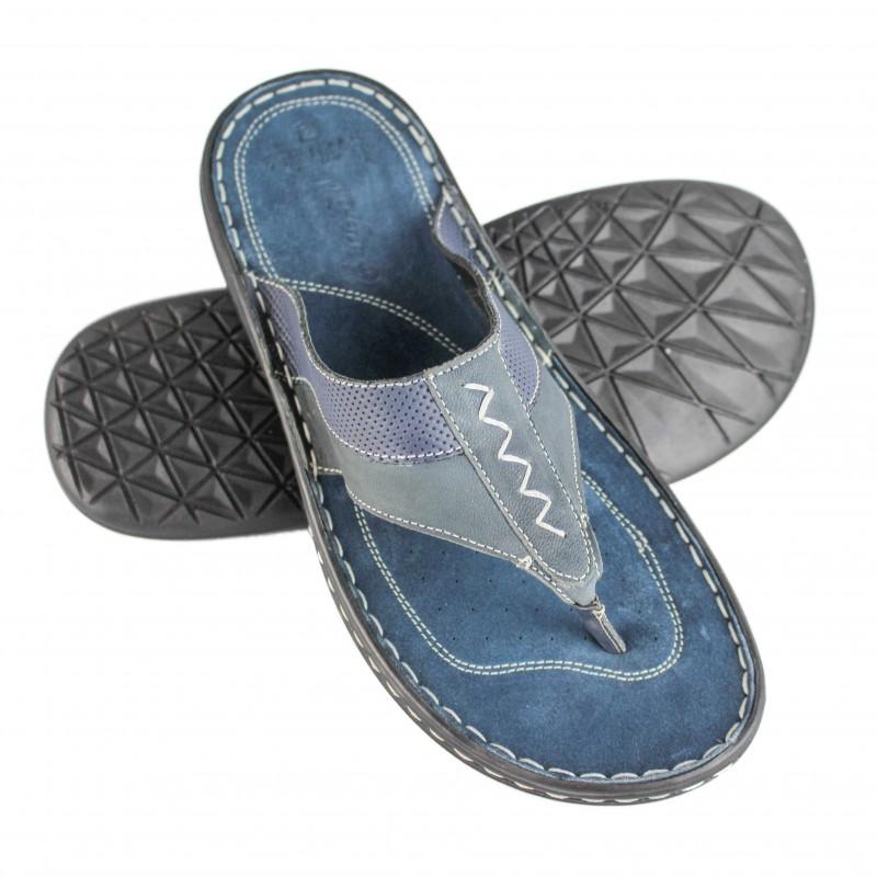 zerimar shoes Chanclas de piel modelo SESMOR Oferta especial de fábrica