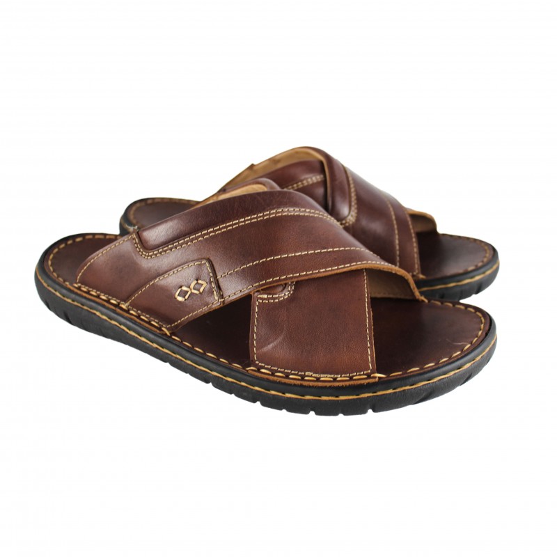 zerimar shoes Sandalia de piel cruzada modelo JAMADA Solo queda un día