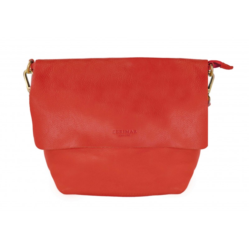 zerimar shoes Bolso de bandolera con solapa y cremallera SILCO 25x33 cm Envío internacional gratuito