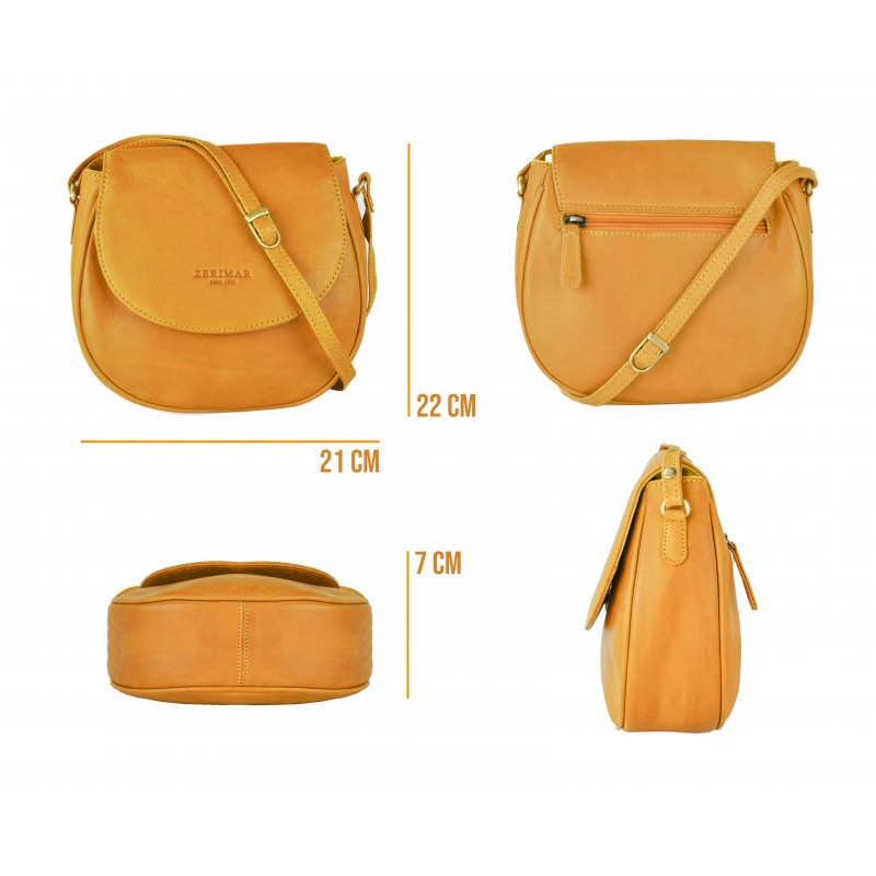 zerimar shoes Bolso de bandolera con solapa de clip POWDER Tienda de fábrica
