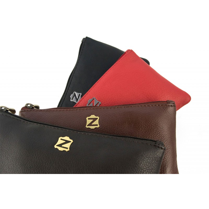 zerimar shoes Cartera de mano con asa corta y cremallera 21x12 cm Última moda
