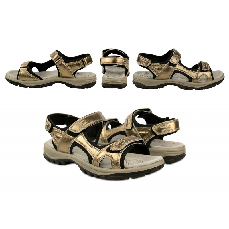 zerimar shoes Sandalias de piel de trekking o senderismo para mujer Descuento por venta flash
