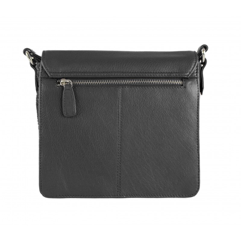 zerimar shoes Bolso bandolera de piel combinado 23x5x21 cm Outlet