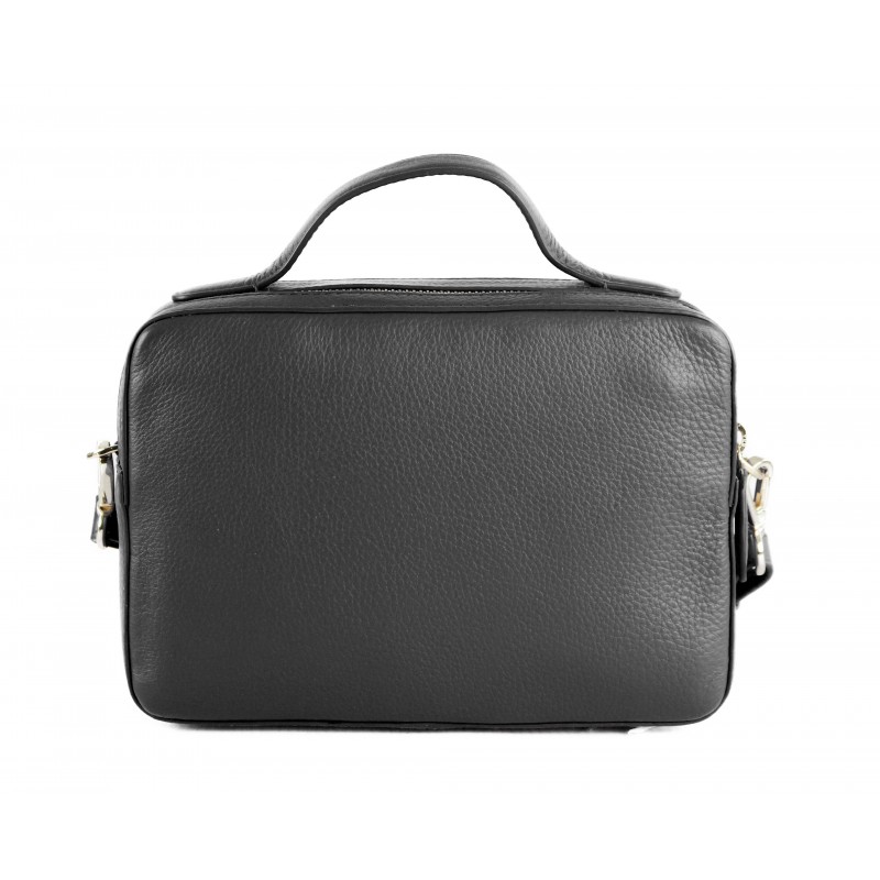 zerimar shoes Bolso de piel con doble cremallera 23x9x15 cm Venta caliente