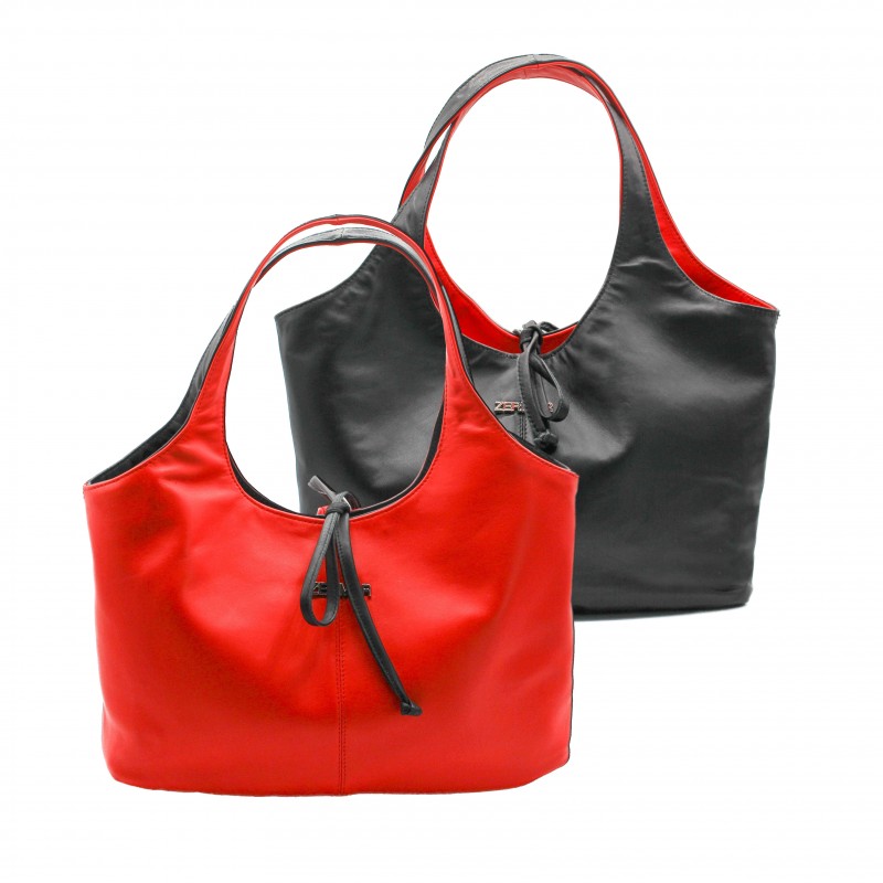 zerimar shoes Bolso reversible de piel 32x19x12 cm modelo IMPERIO Rebajas de fábrica
