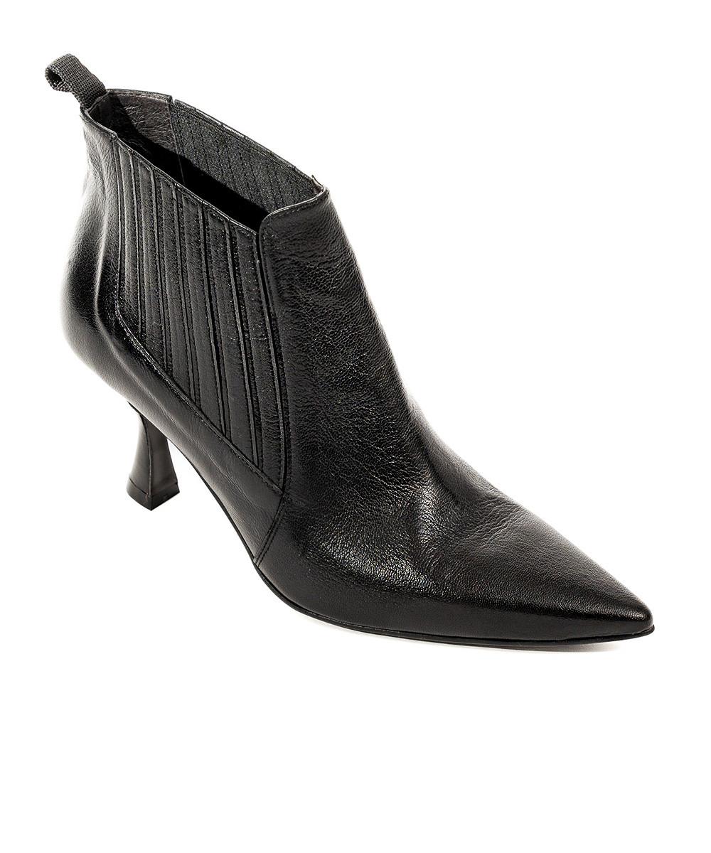 zinda Botin chelsea de piel suave negra Superdescuento