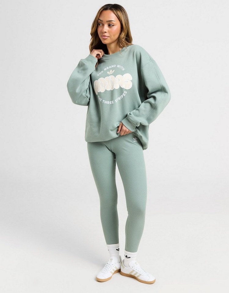 JD Sports adidas Originals Sudadera Circle Graphic Crew Liquidación
