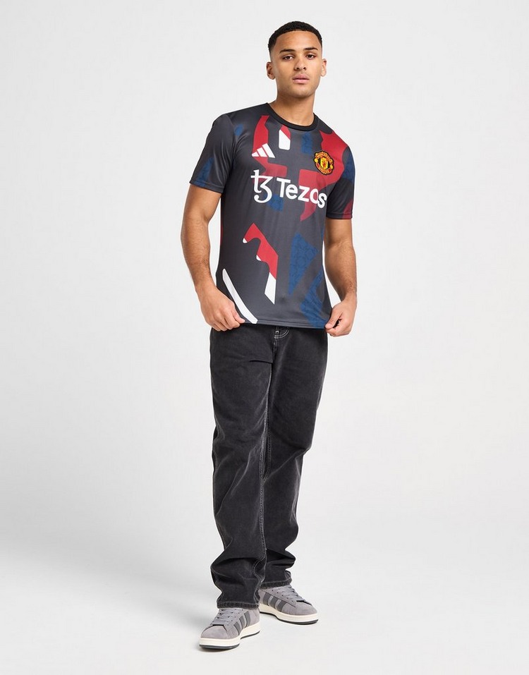 JD Sports adidas Camiseta calentamiento Manchester United 24/25 Descuento por venta flash