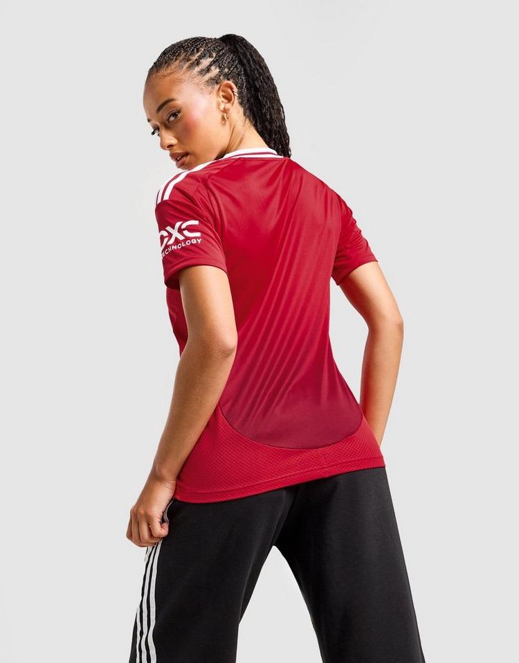 JD Sports adidas Camiseta Manchester United FC 2024/25 Primera equipación para mujer Rebajas de fin de temporada