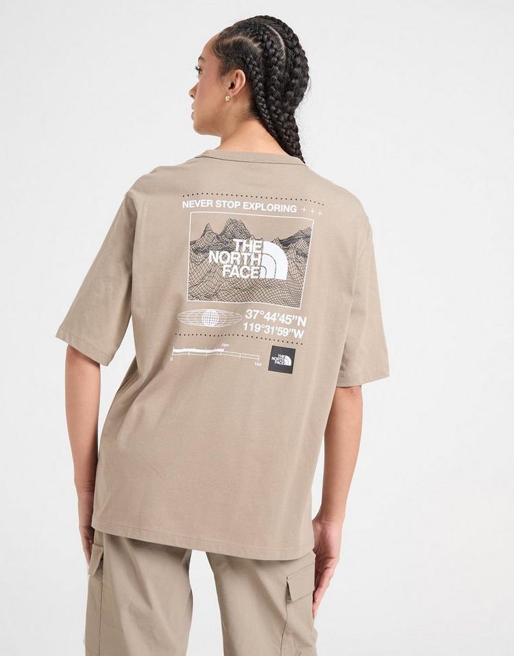 JD Sports The North Face Camiseta Tech Graphic Boyfriend Promoción trimestral