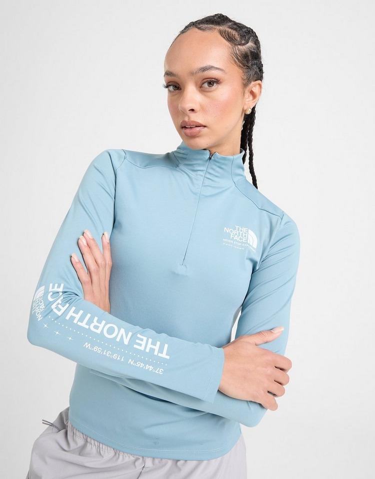 JD Sports The North Face Camiseta Tech Graphic 1/4 Zip Solo queda un día