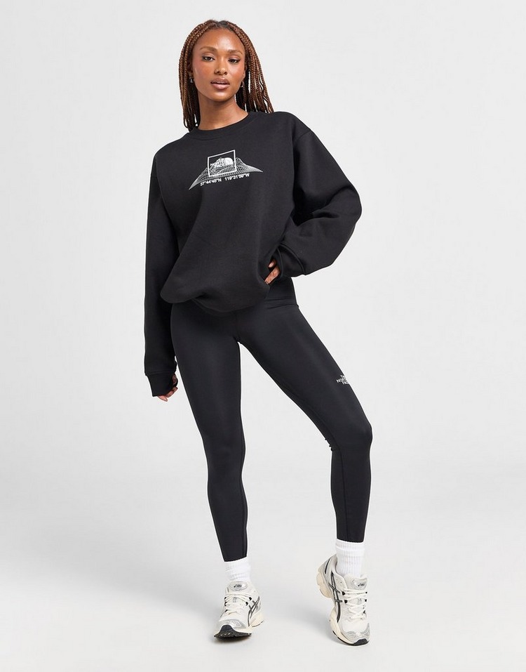 JD Sports The North Face Sudadera Mountain Box Logo Crew Envío internacional gratuito