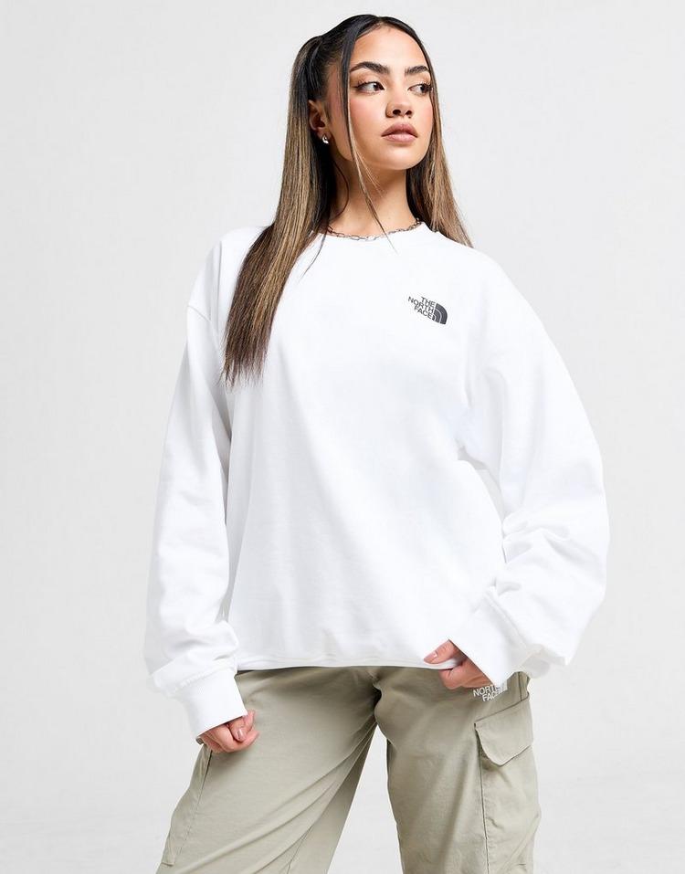 JD Sports The North Face Sudadera Mountain Box Logo Crew Descuento por venta flash