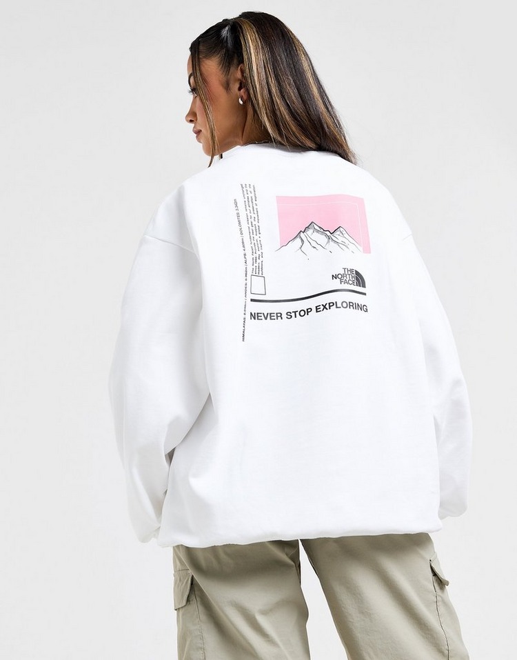 JD Sports The North Face Sudadera Mountain Box Logo Crew Descuento por venta flash