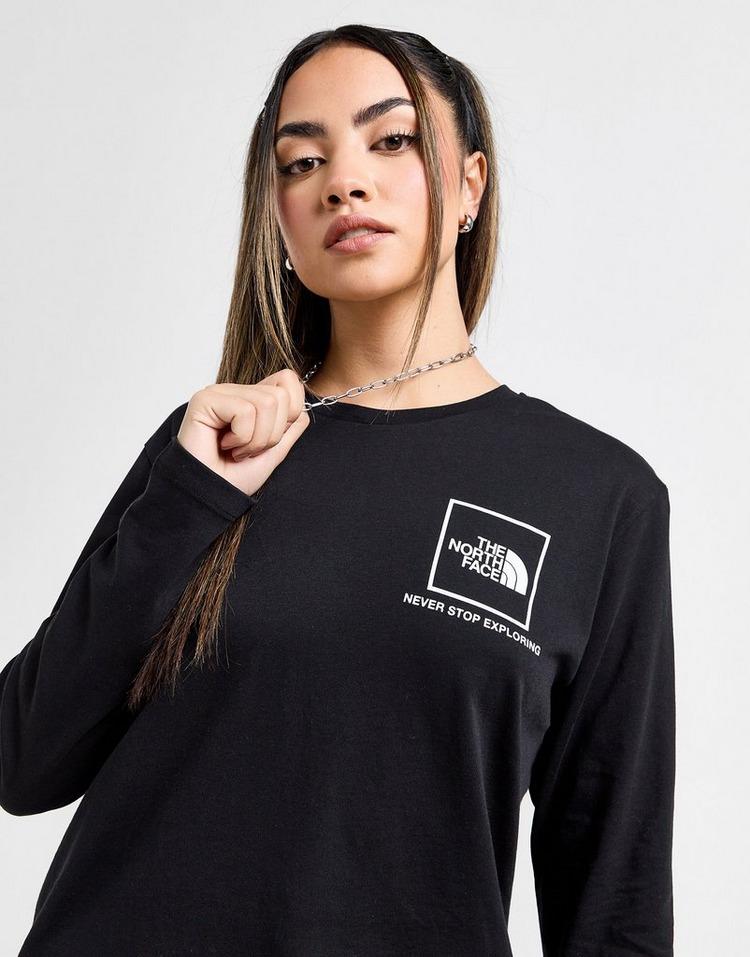 JD Sports The North Face Camiseta de manga larga Outline Mountain Ofertas especiales