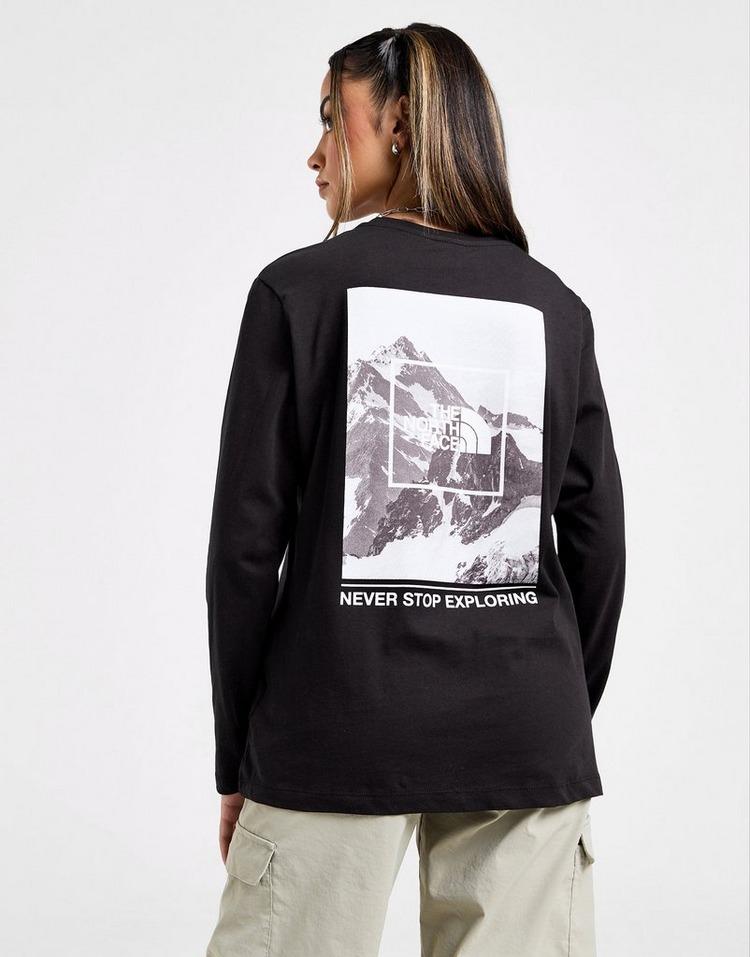 JD Sports The North Face Camiseta de manga larga Outline Mountain Ofertas especiales