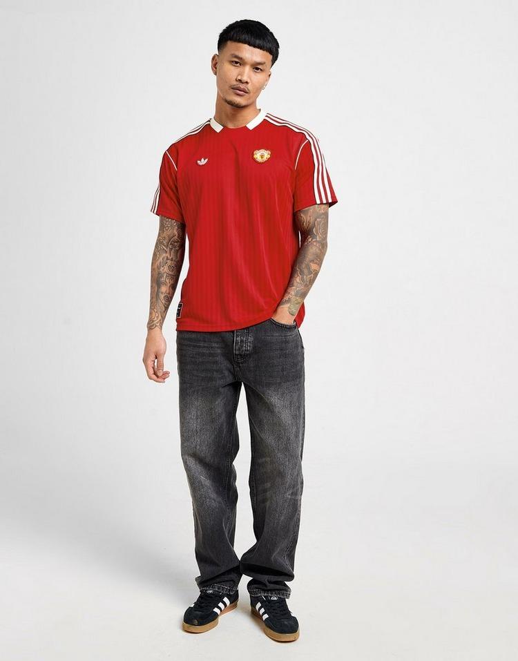 JD Sports adidas Originals Camiseta Manchester United Terrace Icons (Género neutro) Los más vendidos