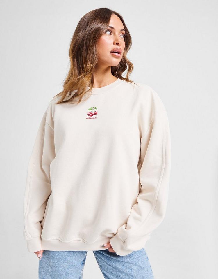 JD Sports adidas Originals Sudadera Cherry Graphic Crew Liquidación