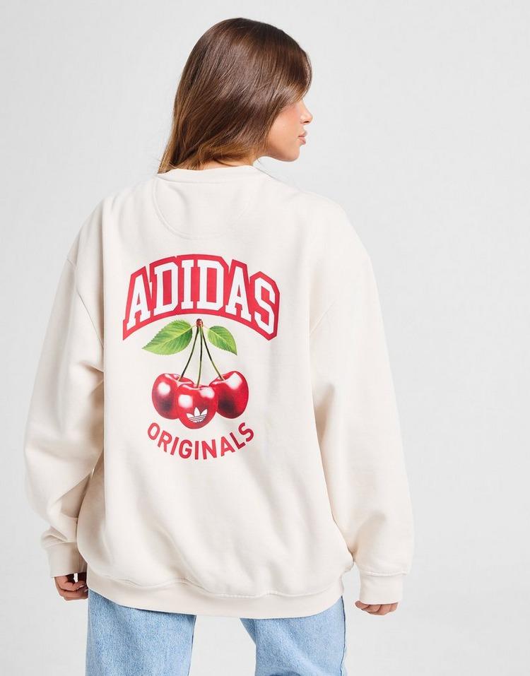 JD Sports adidas Originals Sudadera Cherry Graphic Crew Liquidación