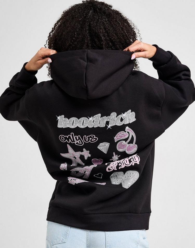 JD Sports Hoodrich Sudadera con capucha Jewel Overhead Boyfriend Outlet