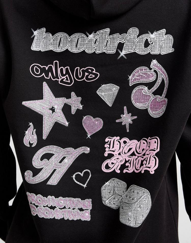 JD Sports Hoodrich Sudadera con capucha Jewel Overhead Boyfriend Outlet