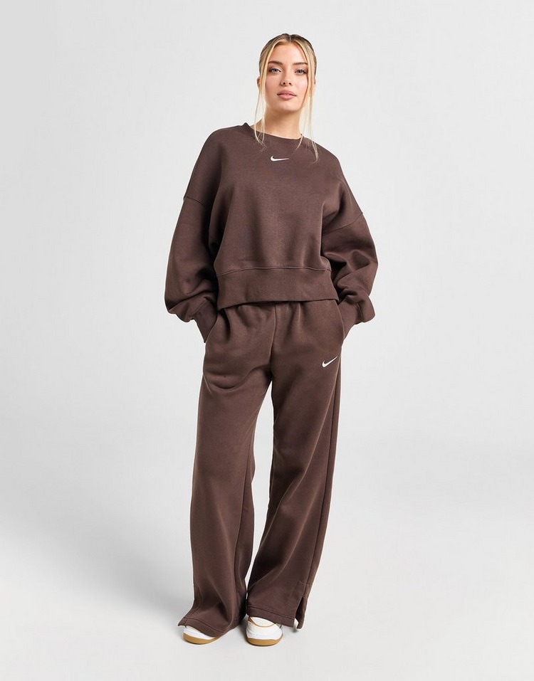 JD Sports Nike Sudadera Phoenix Oversized Crop Crew Rebajas online