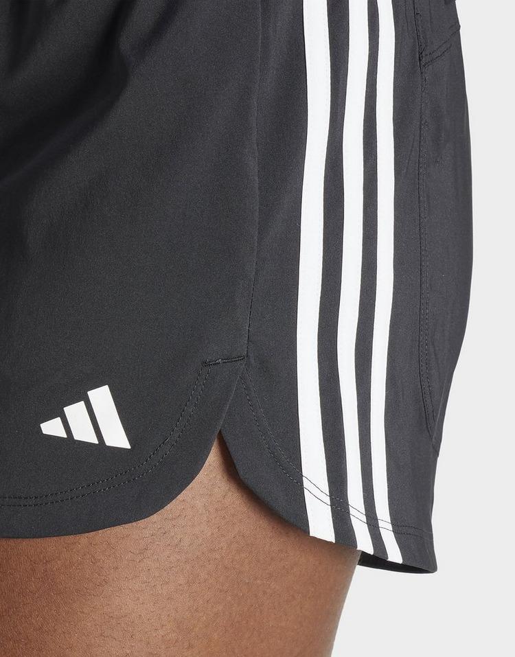 JD Sports adidas Pantalón corto Pacer Training Woven High-Rise 3 bandas Solo queda un día