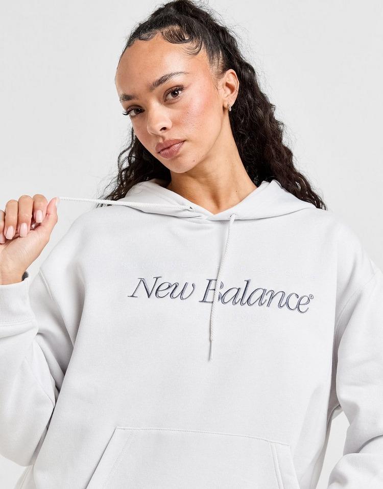 JD Sports New Balance Sudadera con capucha Double Script Precio de fábrica