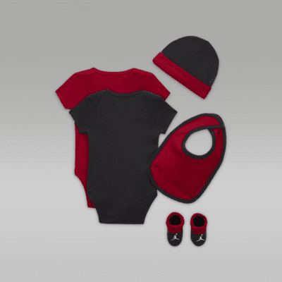 Nike Jordan 5-Piece Core Gift SetConjunto de bodies de cinco piezas - Bebé Devoluciones gratuitas