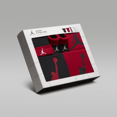 Nike Jordan 5-Piece Core Gift SetConjunto de bodies de cinco piezas - Bebé Devoluciones gratuitas
