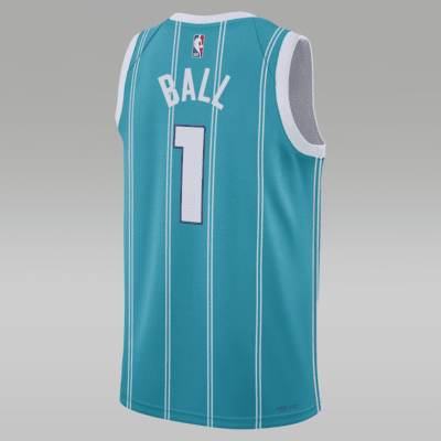 Nike Charlotte Hornets Icon Edition 2022/23Camiseta Jordan Dri-FIT NBA Swingman - Hombre 2025