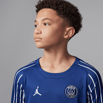 Nike Cuarta equipación Stadium París Saint-Germain 2024/25Camiseta de fútbol Replica de manga larga Jordan Dri-FIT - Niño/a Descuentos del mes
