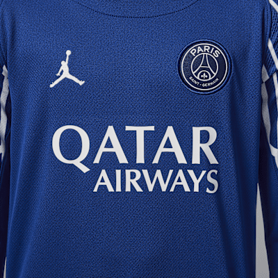 Nike Cuarta equipación Stadium París Saint-Germain 2024/25Camiseta de fútbol Replica de manga larga Jordan Dri-FIT - Niño/a Descuentos del mes