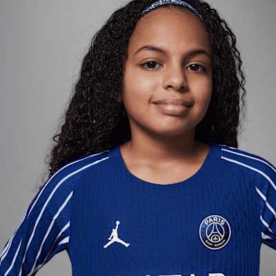Nike Cuarta equipación Match París Saint-Germain 2024/25Camiseta de fútbol de manga larga Authentic Jordan Dri-FIT ADV - Niño/a Última moda