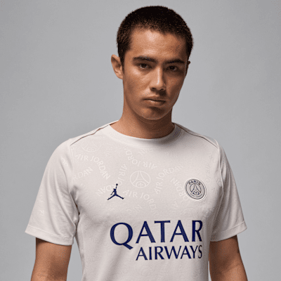 Nike Cuarta equipación Academy Pro París Saint-GermainParte de arriba de fútbol de manga corta para antes del partido Jordan Dri-FIT - Hombre Venta caliente