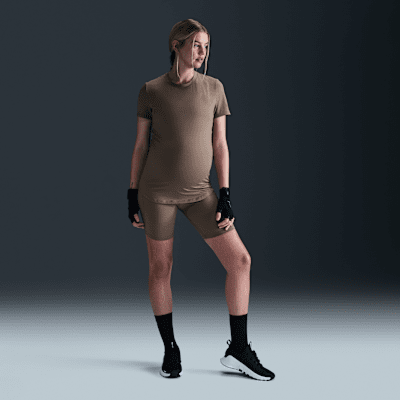 Nike Nike (M) OneCamiseta de manga corta con ajuste entallado Dri-FIT (Maternity) - Mujer Rebajas de fábrica