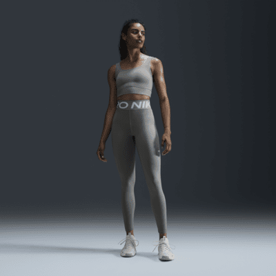 Nike Nike ZenvySujetador deportivo de sujeción media con almohadilla y escote alto - Mujer Tienda