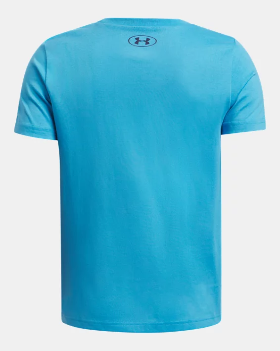 Under Armour Camiseta de manga corta UA Split Big Logo para niño   Oferta exclusiva