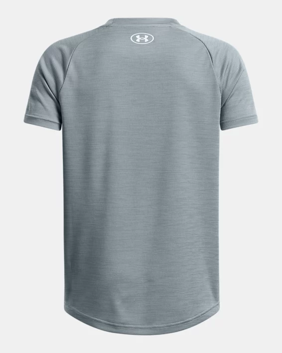 Under Armour Camiseta de manga corta con textura UA Tech™ para niño   Precio ultrabajo
