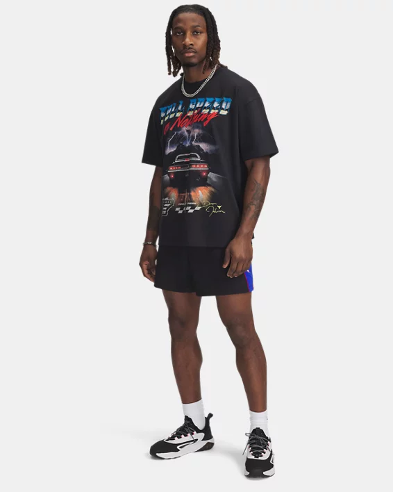 Under Armour Camiseta de manga corta Project Rock Heavyweight para hombre   2025