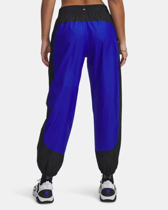 Under Armour Pantalón Project Rock Woven para mujer   Gran oferta