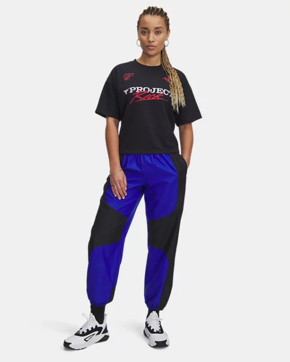 Under Armour Pantalón Project Rock Woven para mujer   Gran oferta